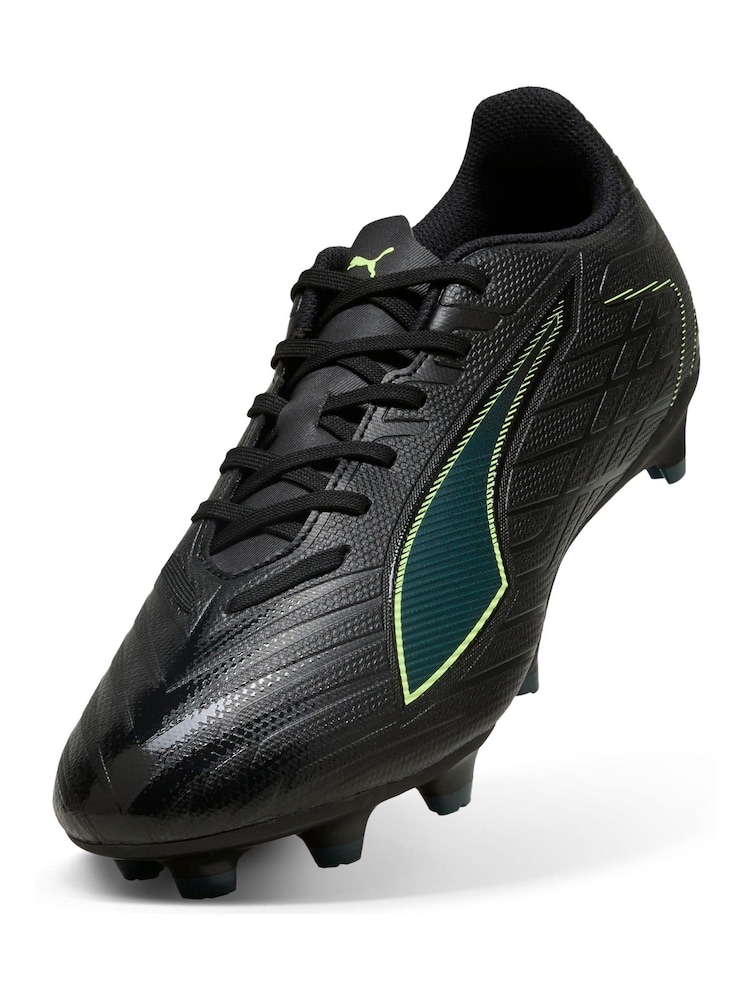 Puma Black Mens Ultra 6 Play Firm Ground Football Boots - Image 2 of 5