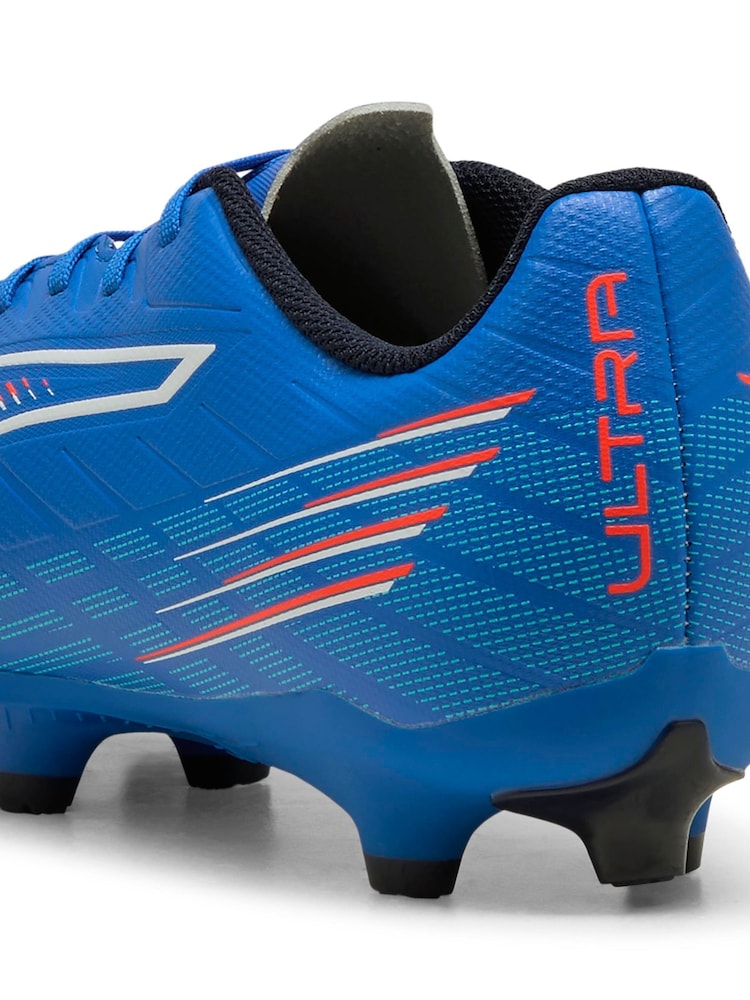 Puma Blue Mens Ultra 6 Play Firm Ground Football Boots - Image 6 of 6