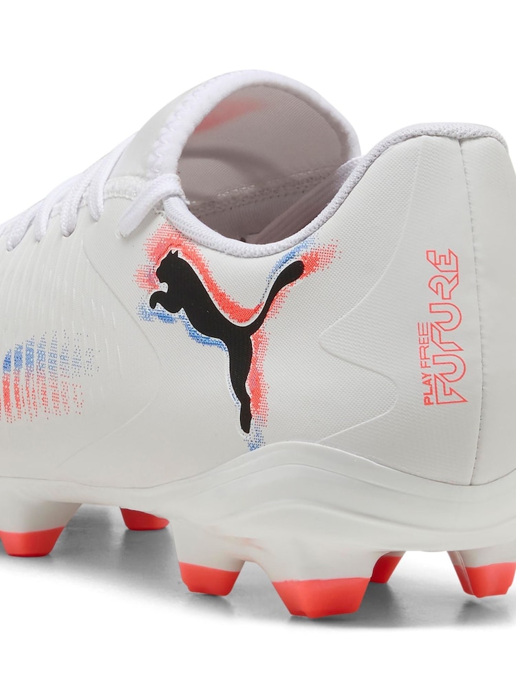 Puma White Mens Future 8 Play Firm Ground Football Boots - Image 6 of 6 Puma White Mens Future 8 Play Firm Ground Football Boots - Image 6 of 6