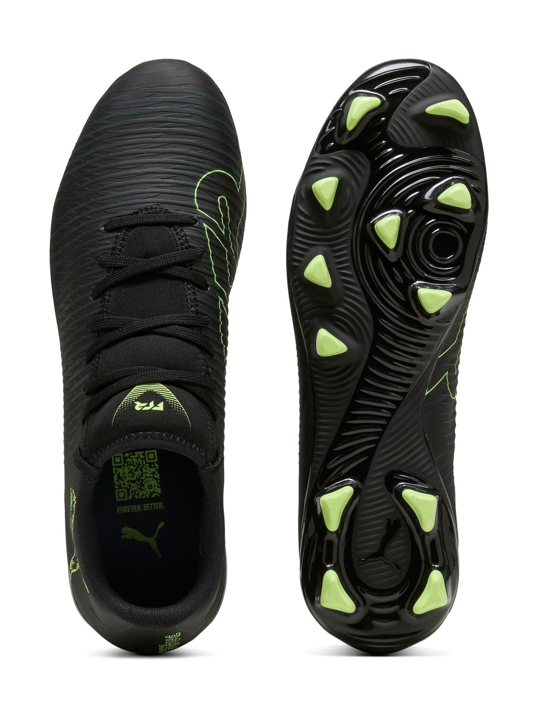 Buy Puma Black Mens Future 8 Play Firm Ground Football Boots from