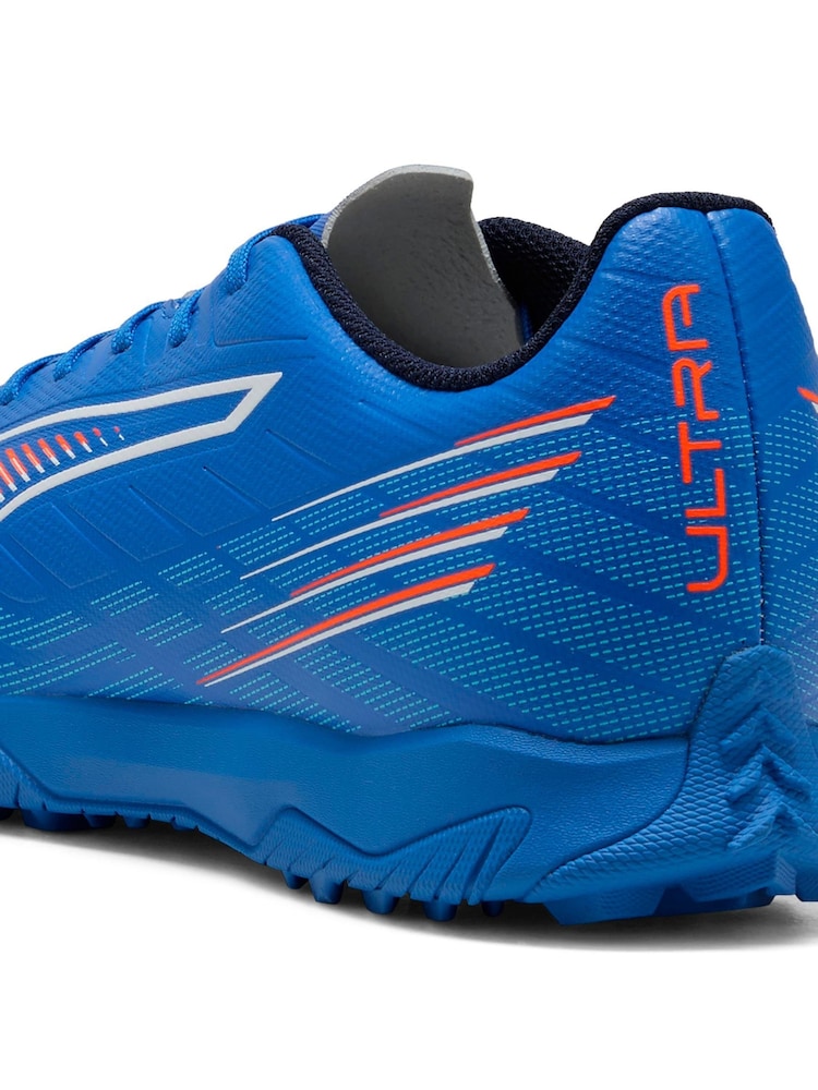 Puma Blue Mens Ultra 6 Play Astro Turf Football Boots - Image 6 of 6