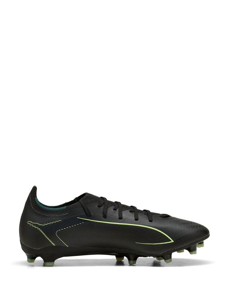 Puma Black Mens Uktra 6 Match Firm Ground Football Boots - Image 1 of 6
