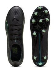 Puma Black Mens Uktra 6 Match Firm Ground Football Boots - Image 5 of 6
