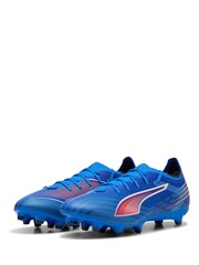 Puma Blue Mens Uktra 6 Match Firm Ground Football Boots - Image 3 of 6