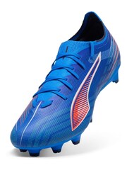 Puma Blue Mens Uktra 6 Match Firm Ground Football Boots - Image 4 of 6