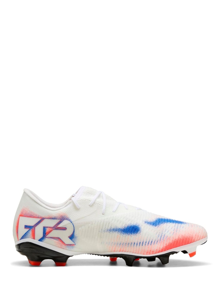 Puma White Mens Future 8 Match Low Firm Ground football Boots - Image 1 of 6 Puma White Mens Future 8 Match Low Firm Ground football Boots - Image 1 of 6