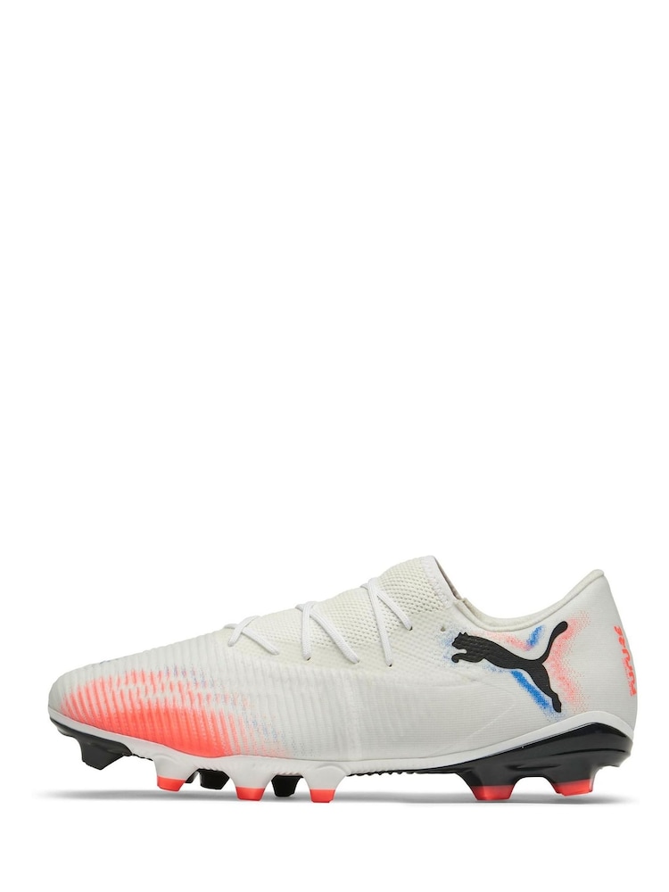 Puma White Mens Future 8 Match Low Firm Ground football Boots - Image 2 of 6 Puma White Mens Future 8 Match Low Firm Ground football Boots - Image 2 of 6