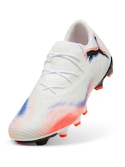 Puma White Mens Future 8 Match Low Firm Ground football Boots - Image 4 of 6
