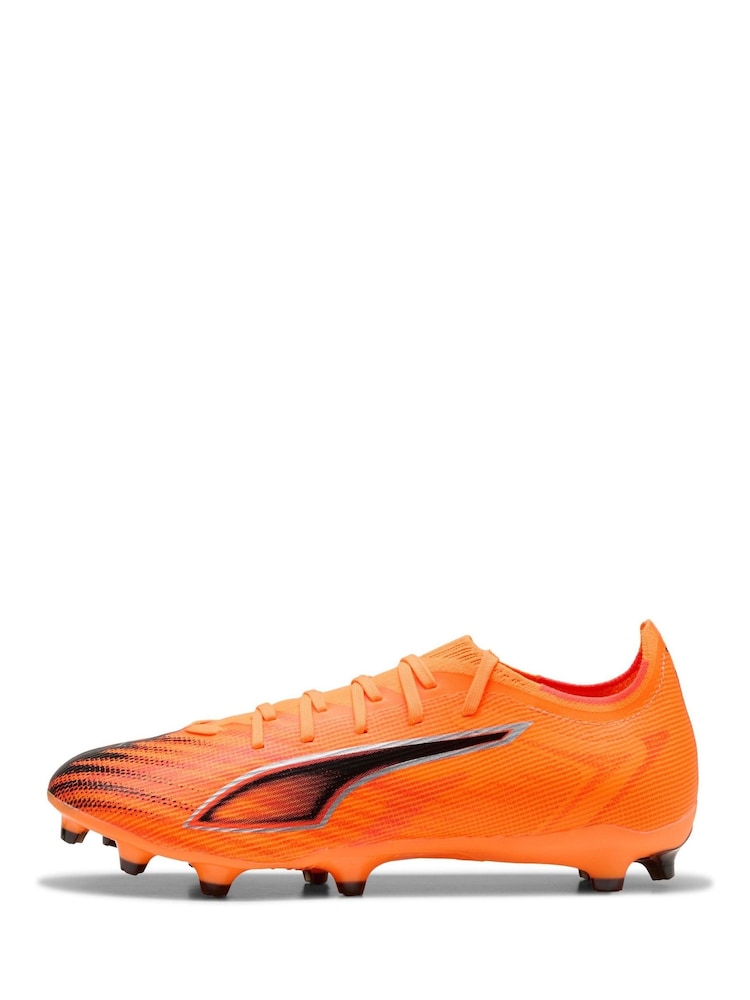 Puma Orange Mens Ultra 6 Match Firm Ground Football Boots - Image 2 of 6