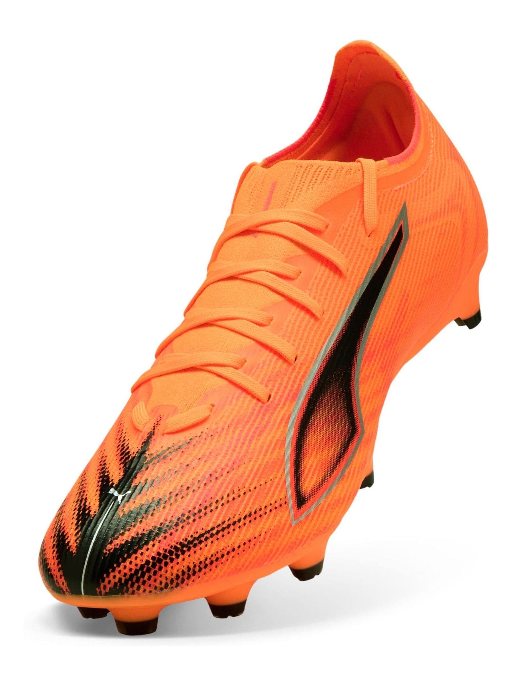 Buy Puma Orange Mens Ultra 6 Match Firm Ground Football Boots from