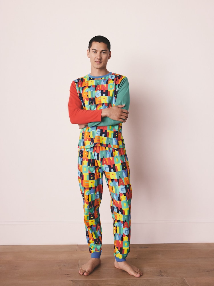 Little Bird by Jools Oliver Adults Happy and Bright Pyjamas Set - Imagen 2 de 7