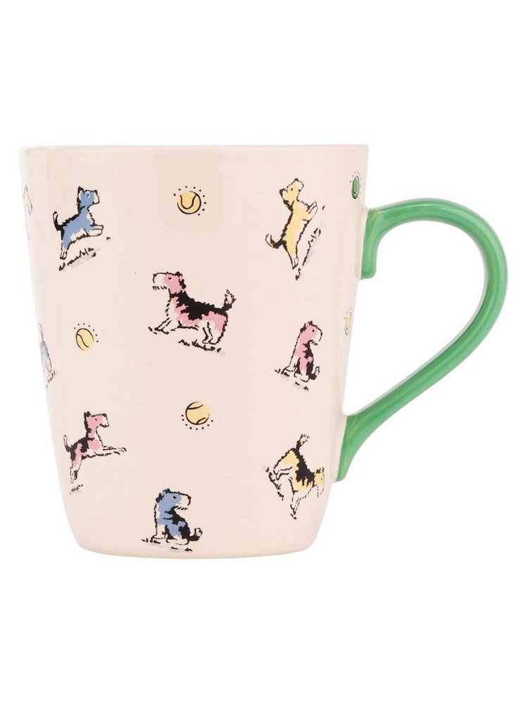 Cath Kidston Cream Dog Dad Stanley Mug - Image 2 of 3 Cath Kidston Cream Dog Dad Stanley Mug - Image 2 of 3