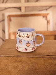 Cath Kidston Blue Charm Mum Billie Mug - Image 1 of 3