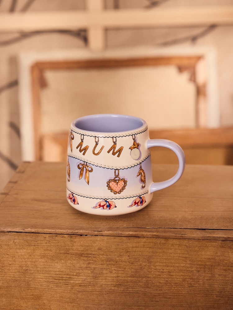 Cath Kidston Blue Charm Mum Billie Mug - Image 1 of 3
