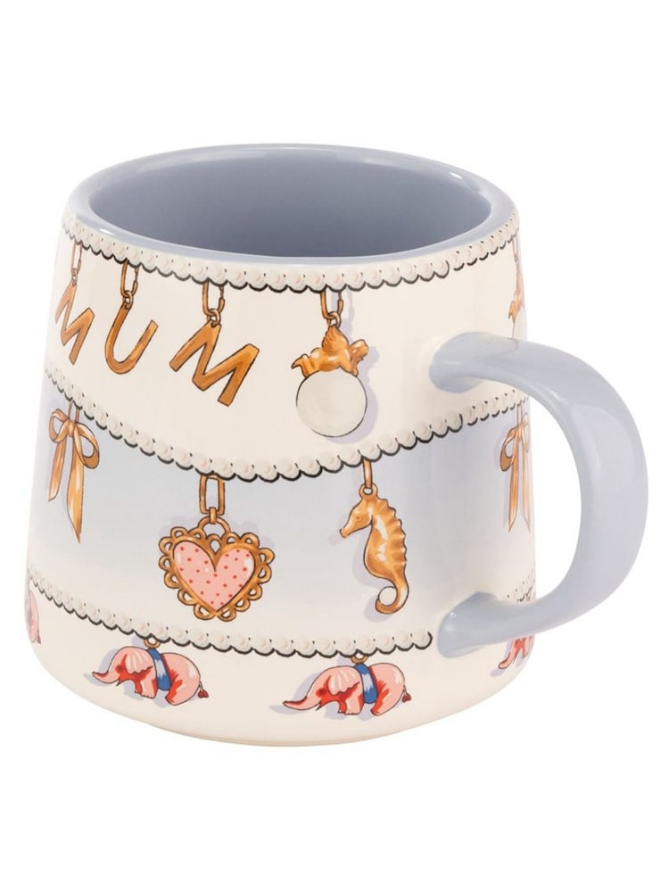 Cath Kidston Blue Charm Mum Billie Mug - Image 3 of 3 Cath Kidston Blue Charm Mum Billie Mug - Image 3 of 3