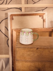 Cath Kidston Cream Spring Birds Nanny Billie Mug - Image 1 of 4