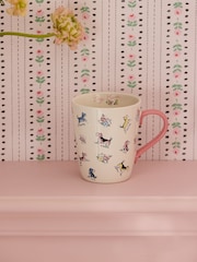 Cath Kidston Cream Dog Mum Stanley Mug - Image 1 of 3
