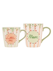 Cath Kidston Set of 2 Cream Spring Birds Mum Stanley Mug - Image 2 of 6