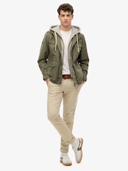 Superdry Green Hooded Rookie Field Jacket - Image 4 of 7