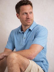 أزرق كروم - Lakeland Clothing Purple Newlands Pocket Polo Shirt - صورة 2 من 8