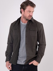 Lakeland Clothing Green Oxenholme Utility Shirt - Image 1 of 9