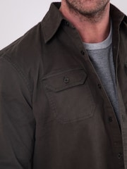 Lakeland Clothing Green Oxenholme Utility Shirt - Image 3 of 9