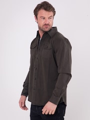 Lakeland Clothing Green Oxenholme Utility Shirt - Image 9 of 9