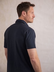 أزرق - Lakeland Clothing Purple Newlands Pocket Polo Shirt - صورة 2 من 7