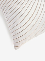 Champagne Gold 40 x 59cm Velvet Curve Cushion - Image 5 of 5