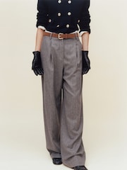 Mango Brown Suede Belt - Image 4 of 4