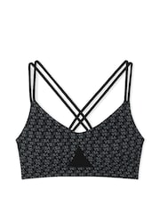 Victoria's Secret VSX Print Black Elevate™ Strappy Comfort Low Support Sports Bra - Image 3 of 4