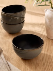 Grey Hampton Set of 4 Cereal Bowls - Image 1 of 3