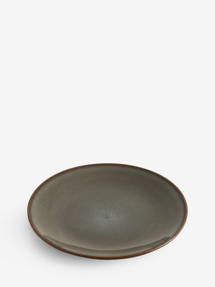 Set of 4 Grey Hampton Dinner Plates - Image 3 of 3 Set of 4 Grey Hampton Dinner Plates - Image 3 of 3