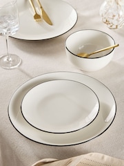 Vajilla de 12 piezas con borde - Imagen 2 de 4
