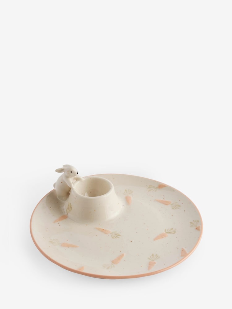 Natural Easter Bunny Egg Plate - Image 4 of 4