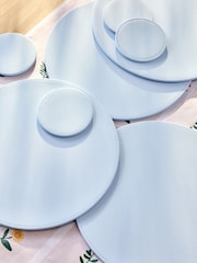 Komplet 4 reverzibilnih placematov in podstavkov iz umetnega usnja - Slika 2 iz 4