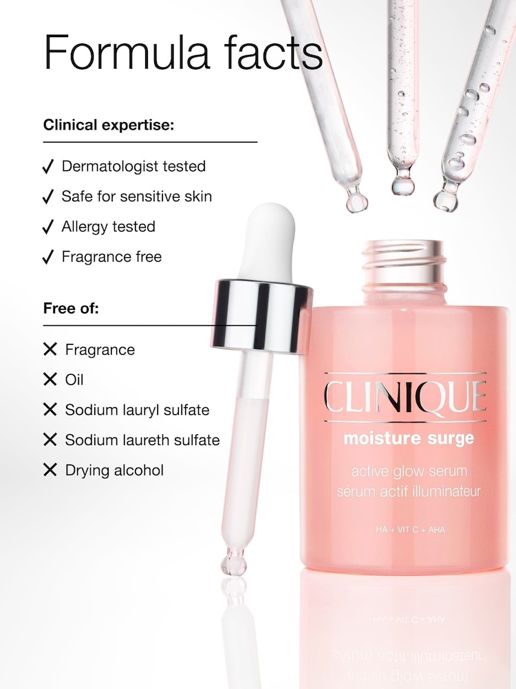 Clinique Moisture Surge Active Glow Serum 50ml - Image 5 of 5
