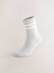 Blue/Grey Tipped Sports Socks 4 Pack - Image 7 of 9