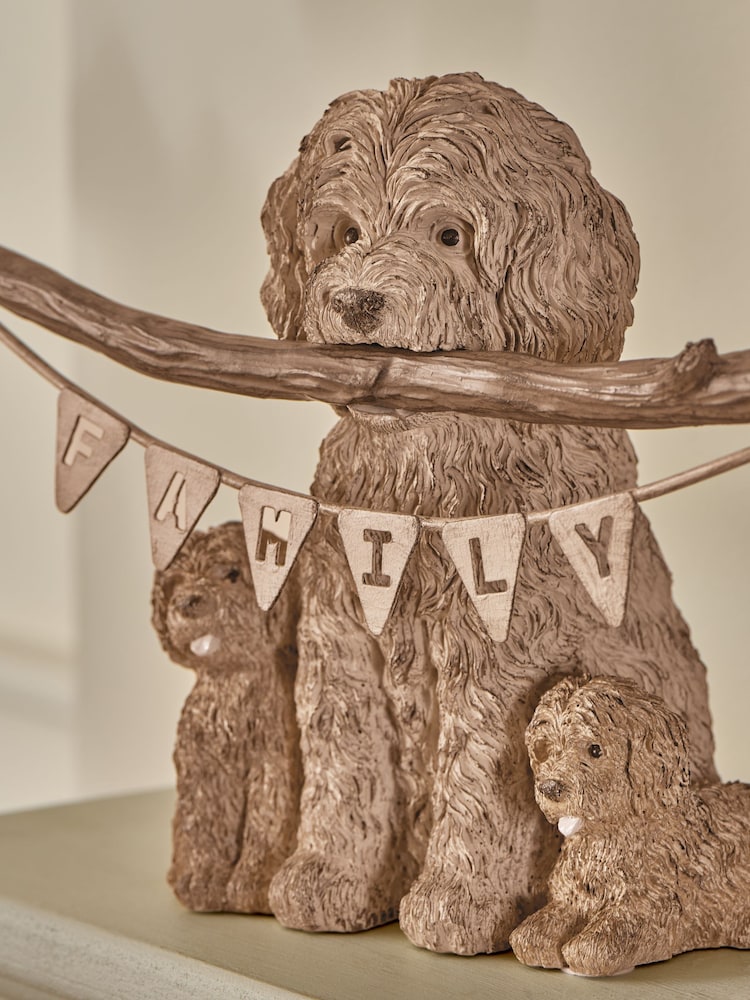 Natural Medium Louis The Labradoodle Ornaments - Image 2 of 3 Natural Medium Louis The Labradoodle Ornaments - Image 2 of 3