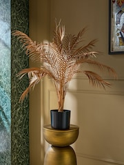 Gold Artificial Light Up Palm Plant - Image 2 of 3
