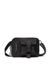 Victoria's Secret PINK Black Cargo Belt Bag - Image 1 of 4