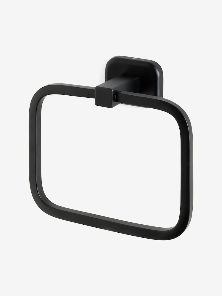 Black Garda Towel Ring - Image 1 of 1