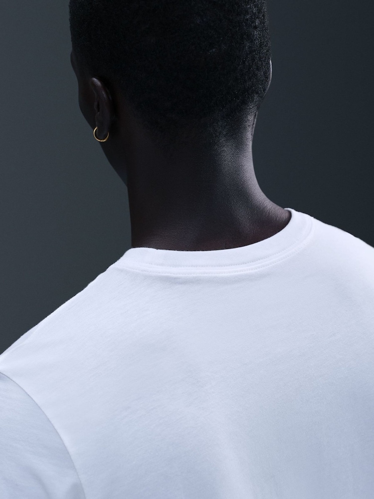 Nike White Gold Club T-Shirt - Image 5 of 5 Nike White Gold Club T-Shirt - Image 5 of 5