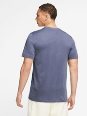 Nike Blue Club T-Shirt - Image 2 of 3