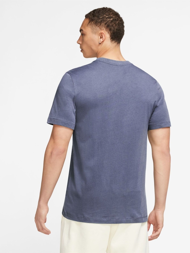 Nike Blue Club T-Shirt - Image 2 of 3