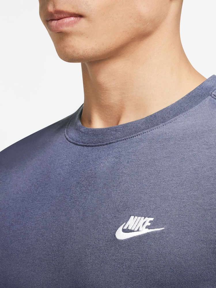 Nike Blue Club T-Shirt - Image 3 of 3