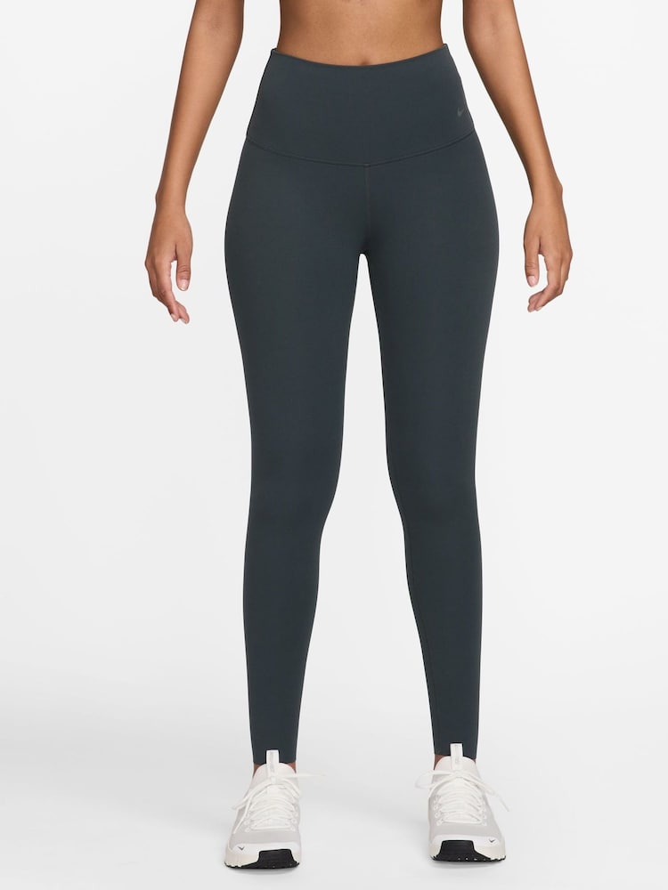 Nike Green Zenvy Gentle Support High Waisted Full Length Leggings - Image 1 of 4 Nike Green Zenvy Gentle Support High Waisted Full Length Leggings - Image 1 of 4