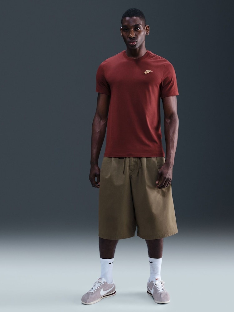 Nike Red Club T-Shirt - Image 1 of 5