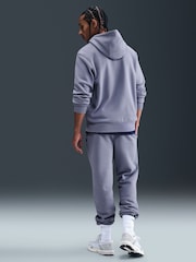 Nike World Indigo Blue Club Pull Over Hoodie - Image 5 of 5