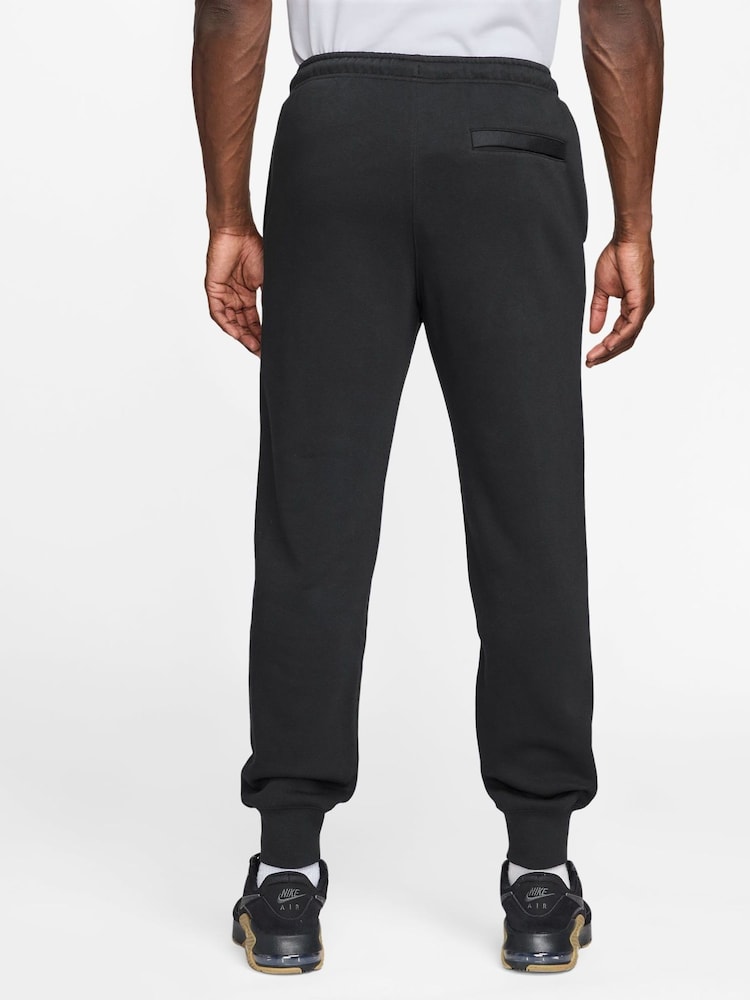 Nike Black Pink Club Fleece Joggers - Image 2 of 3 Nike Black Pink Club Fleece Joggers - Image 2 of 3